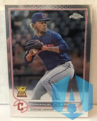 2022 Topps Chrome #130 Emmanuel Clase - Cleveland Guardians